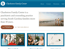 Tablet Screenshot of charlestonfamilycenter.com